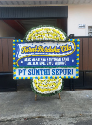 Papan Bunga Duka di Cisereh