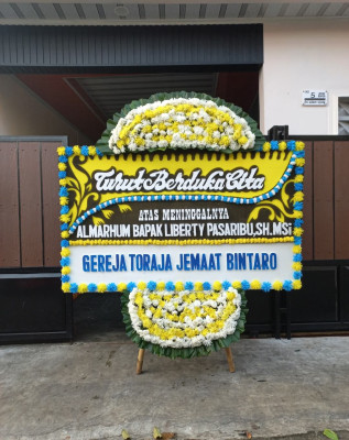 Papan Bunga Duka di Cisereh